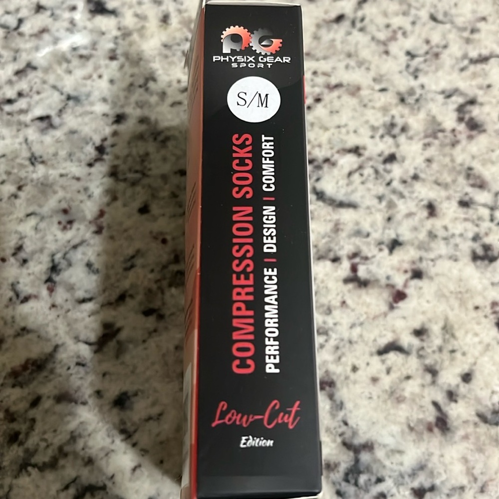 Stamina Compression Socks Low-Cut Edition 2 Pairs Performance Design Comfort - Picture 4 of 5